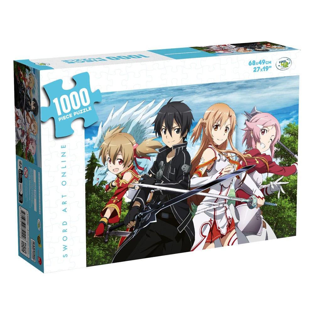 AUF BESTELLUNG HERGESTELLTE Sword Art Online Puzzle-Charaktere (1000 Teile)