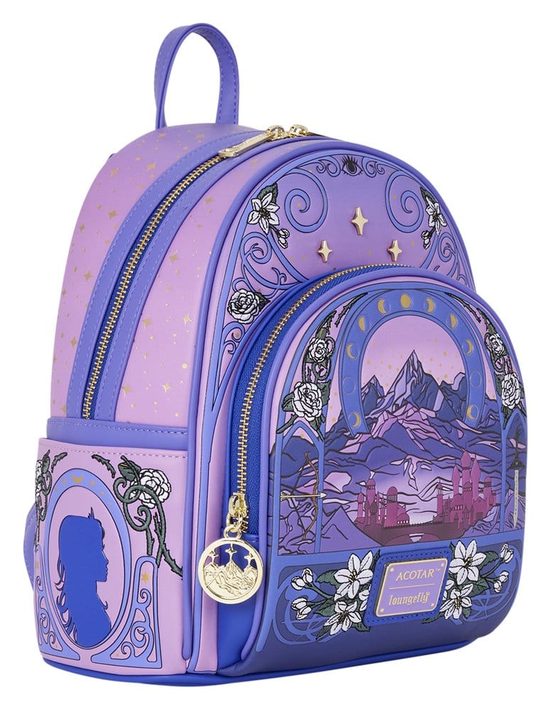 🧪 LAB | PREORDINE+ 01/2027 A Court of Thorns and Roses by Loungefly Mini Backpack Night Court Ramiel Mountain