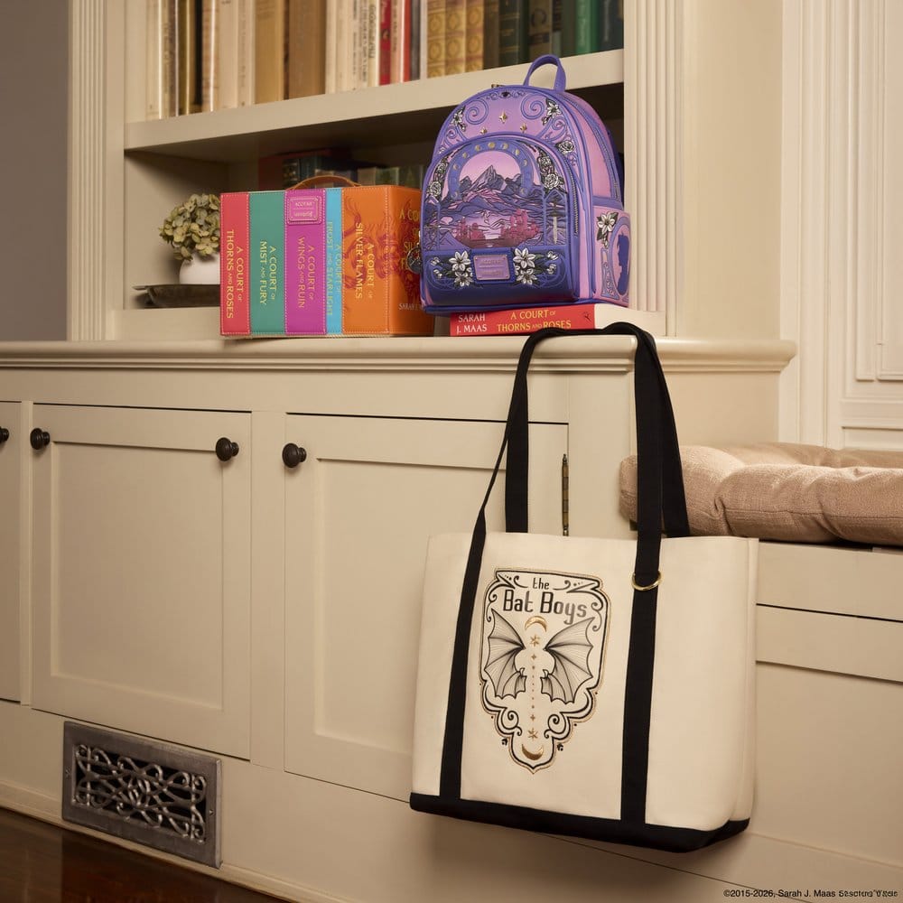 🧪 LAB | PREORDINE+ 01/2027 A Court of Thorns and Roses by Loungefly Tote Bag The Bat Boys