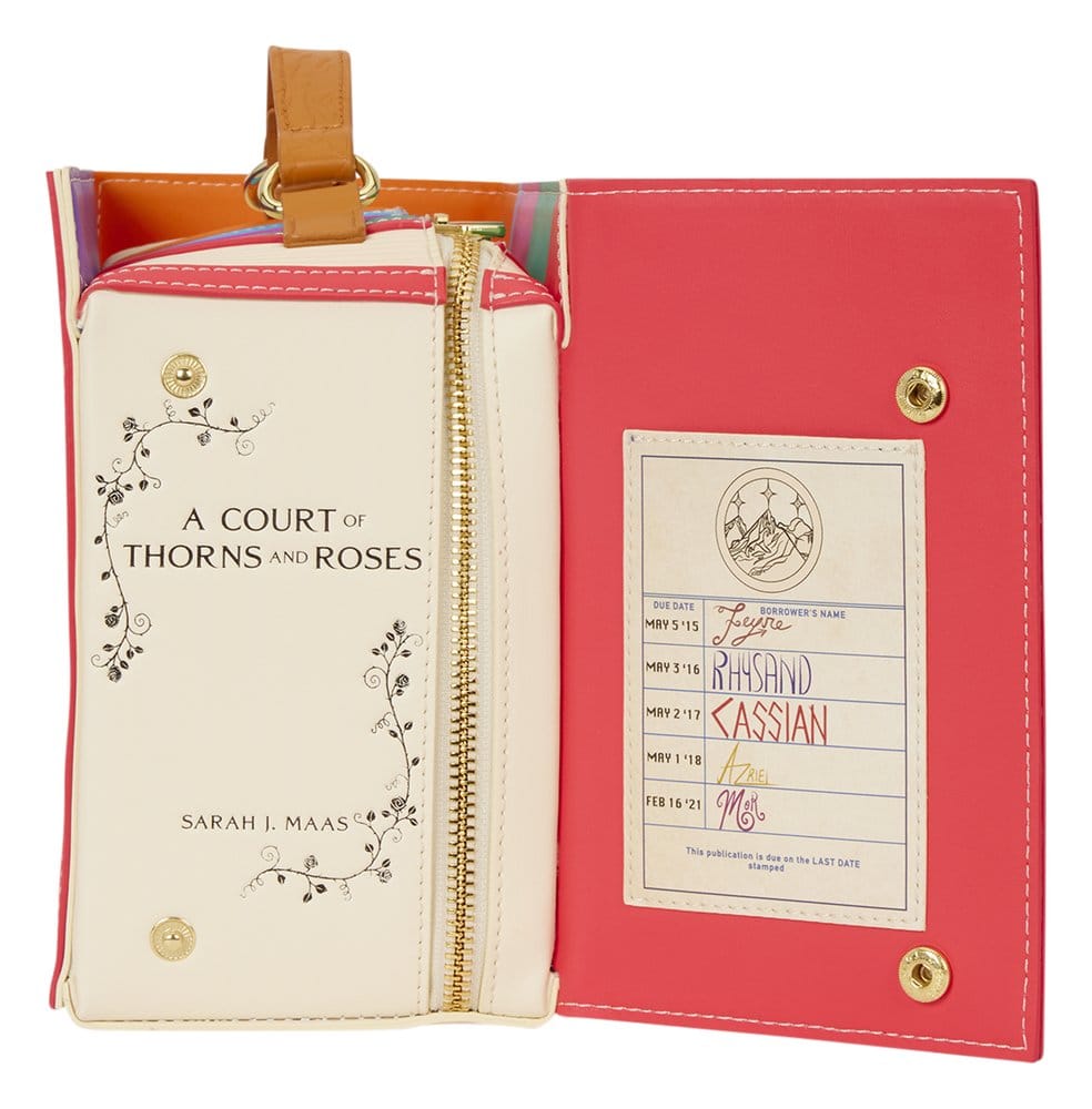 🧪 LAB | PREORDINE+ 01/2027 A Court of Thorns and Roses by Loungefly Crossbody Bag Book Series