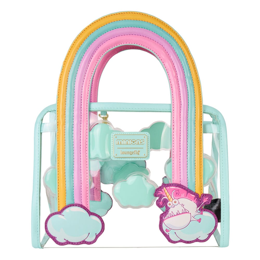 🧪 LAB | SU ORDINAZIONE Minions by Loungefly Canvas Tote Bag Fluffy Unicorn