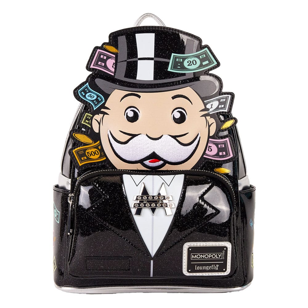SU ORDINAZIONE Hasbro by Loungefly Mini Backpack Monopoly Pennybags