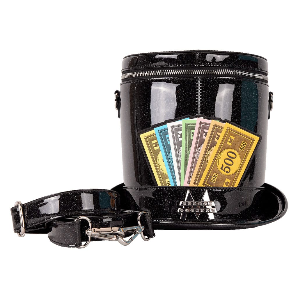 SU ORDINAZIONE Hasbro by Loungefly Crossbody Monopoly Top Hat *PREZZO SPECIALE*