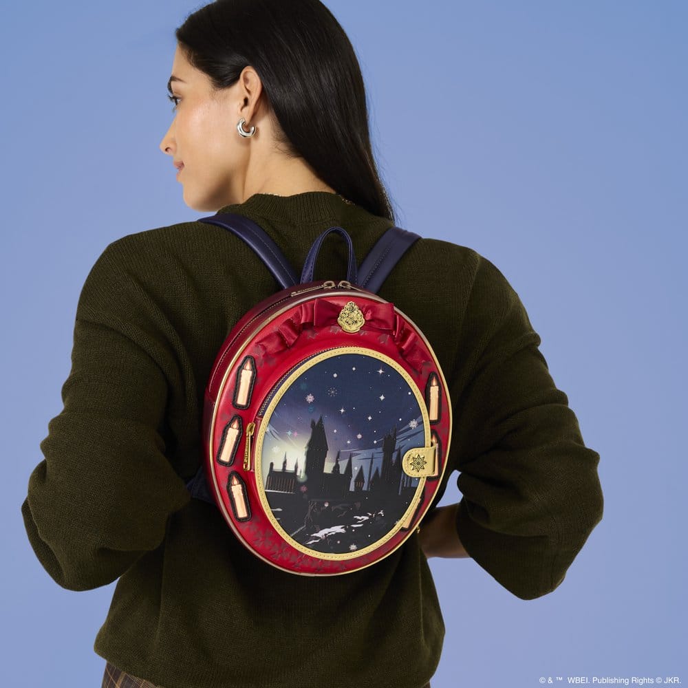 🧪 LAB | PREORDINE+ 01/2027 Harry Potter by Loungefly Mini Backpack Holiday Cameo
