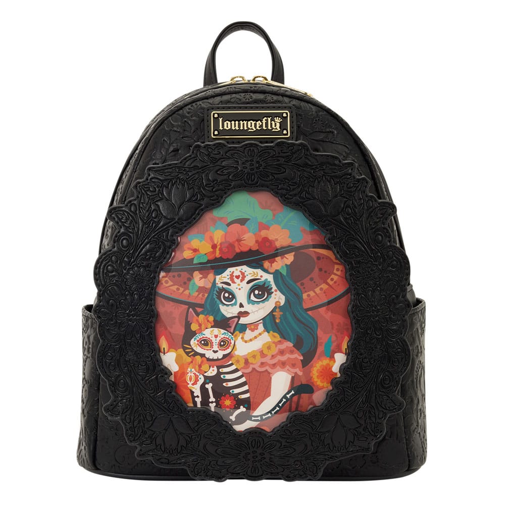 SU ORDINAZIONE Loungefly Mini Backpack Dia de los Muertos