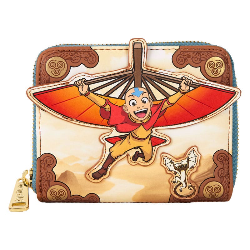 SU ORDINAZIONE Nickelodeon by Loungefly Wallet Avatar: The Last Airbender Aang Glider Staff *PREZZO SPECIALE*