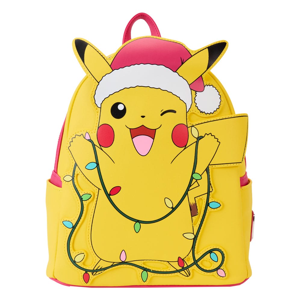 SU ORDINAZIONE Pokemon by Loungefly Mini Backpack Holiday Pikachu ESAURITO