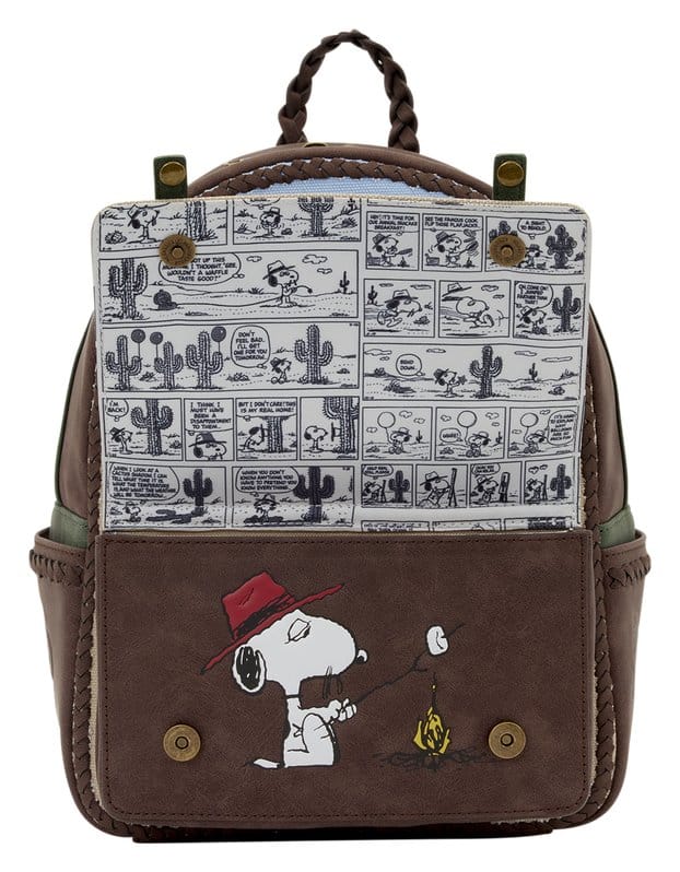 🧪 LAB | SU ORDINAZIONE Peanuts by Loungefly Mini Backpack Spike Desert