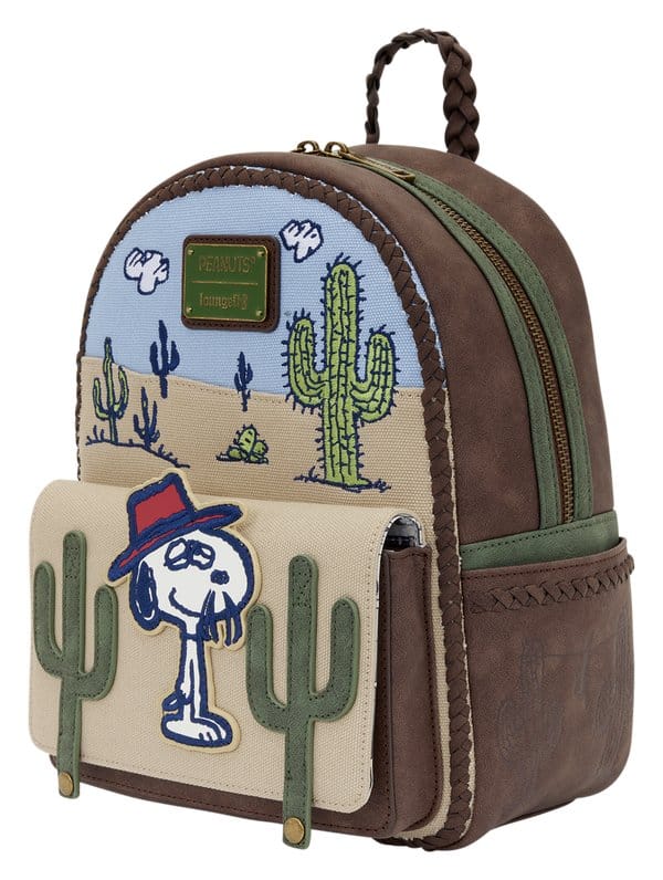 🧪 LAB | SU ORDINAZIONE Peanuts by Loungefly Mini Backpack Spike Desert