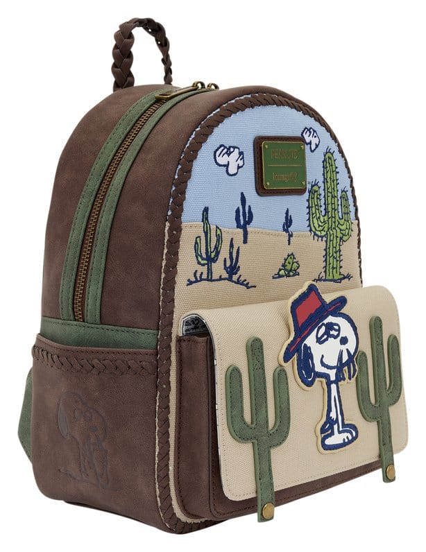 🧪 LAB | SU ORDINAZIONE Peanuts by Loungefly Mini Backpack Spike Desert