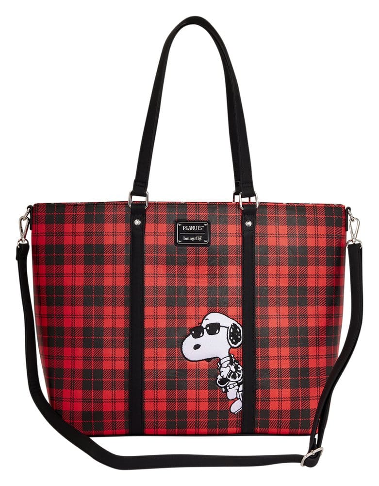🧪 LAB | PREORDINE+ 01/2027 Peanuts by Loungefly Canvas Tote Bag Snoopy Grunge