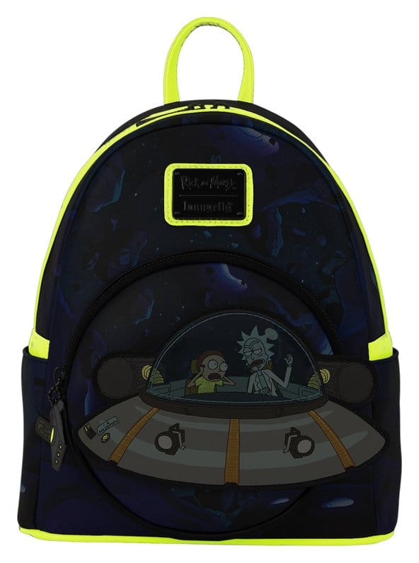 🧪 LAB | SU ORDINAZIONE Cartoon Network by Loungefly Mini Backpack Rick and Morty Space Cruiser