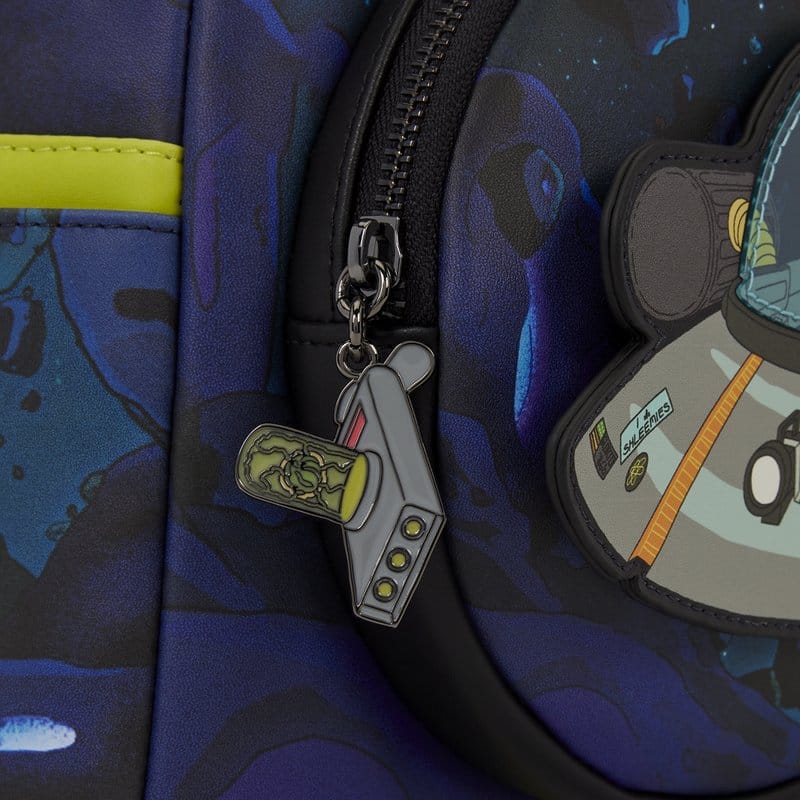 🧪 LAB | SU ORDINAZIONE Cartoon Network by Loungefly Mini Backpack Rick and Morty Space Cruiser