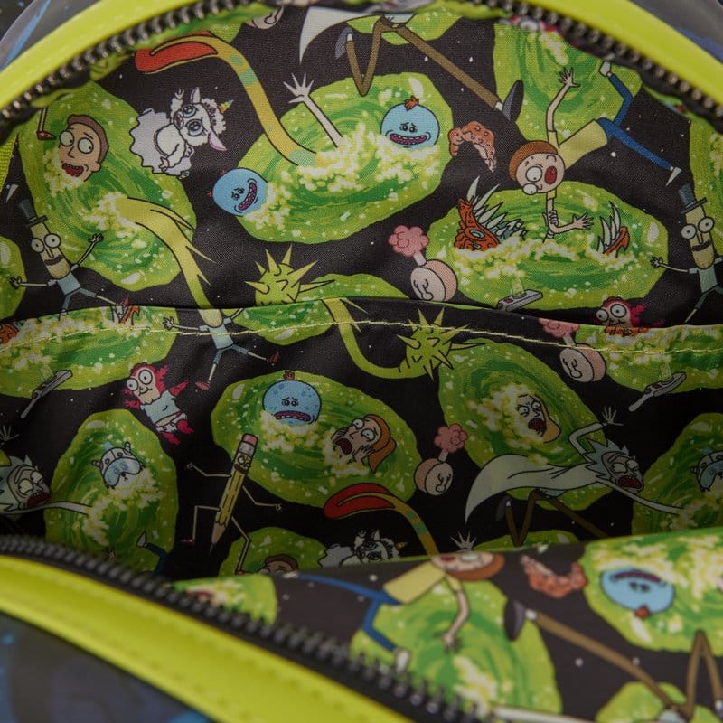 🧪 LAB | SU ORDINAZIONE Cartoon Network by Loungefly Mini Backpack Rick and Morty Space Cruiser