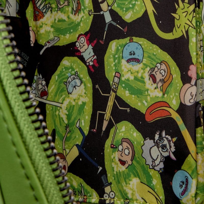 🧪 LAB | SU ORDINAZIONE Rick and Morty by Loungefly Sling Bag Pickle Rick