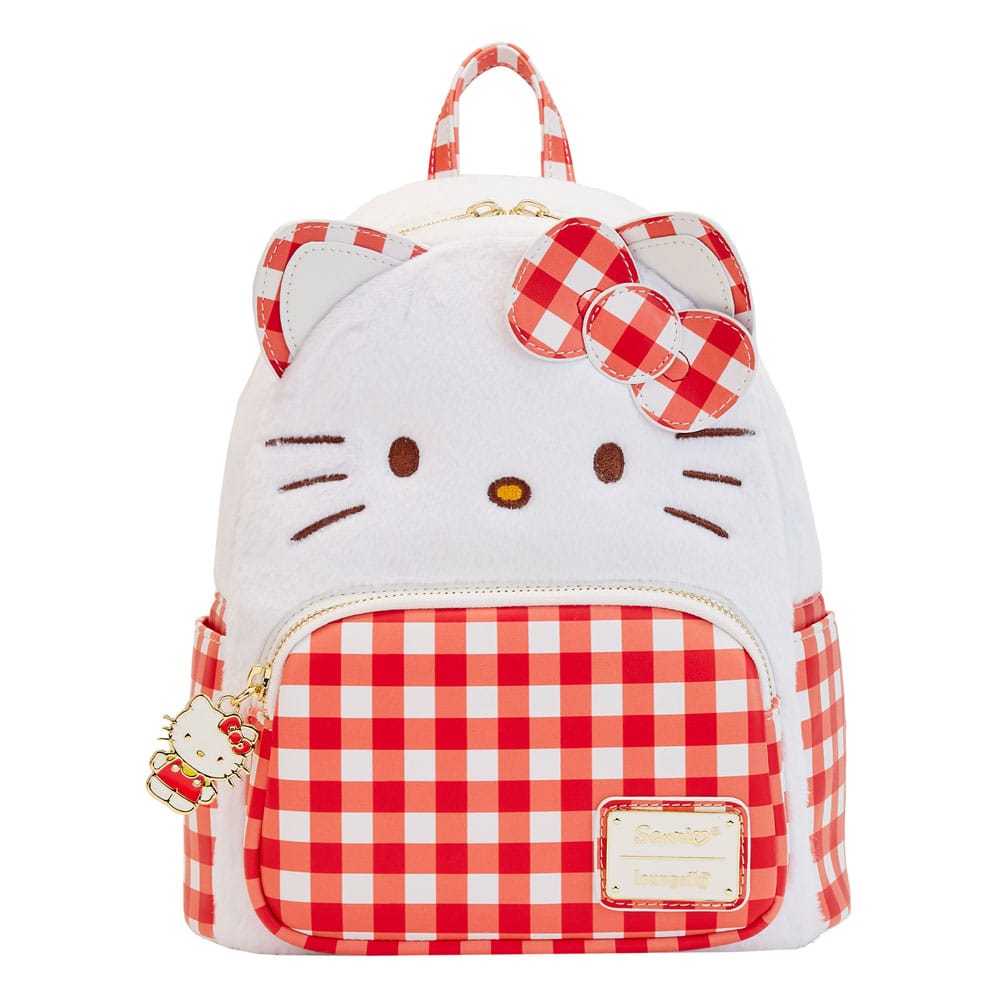 Sanrio by Loungefly Mini-Rucksack Hello Kitty Vichy-Karo Cosplay *SONDERPREIS* AUSVERKAUFT