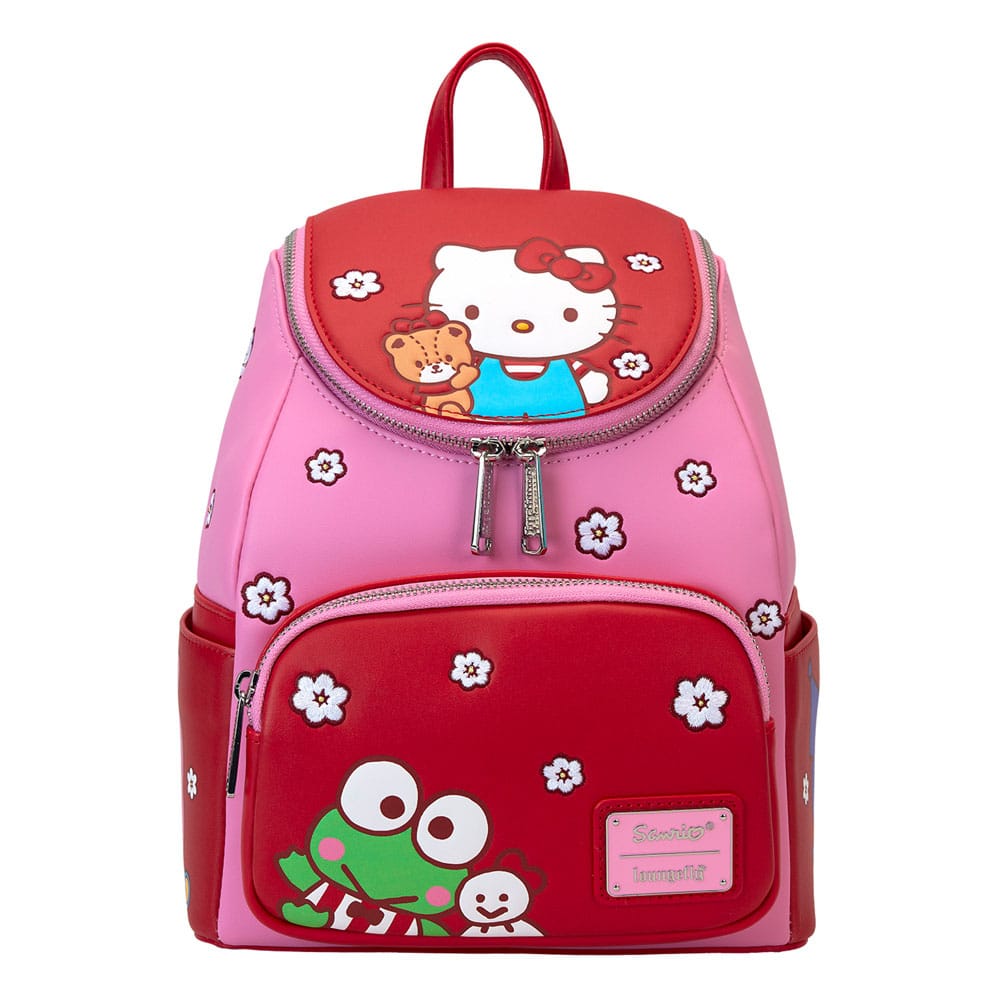 AUF BESTELLUNG Sanrio von Loungefly Mini-Rucksack Hello Kitty &amp; Friends Farbblock
