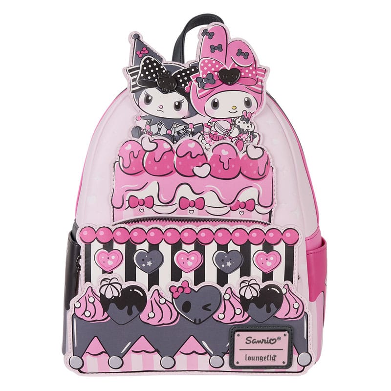 SU ORDINAZIONE Sanrio by Loungefly Mini Backpack My Melody and Kuromi