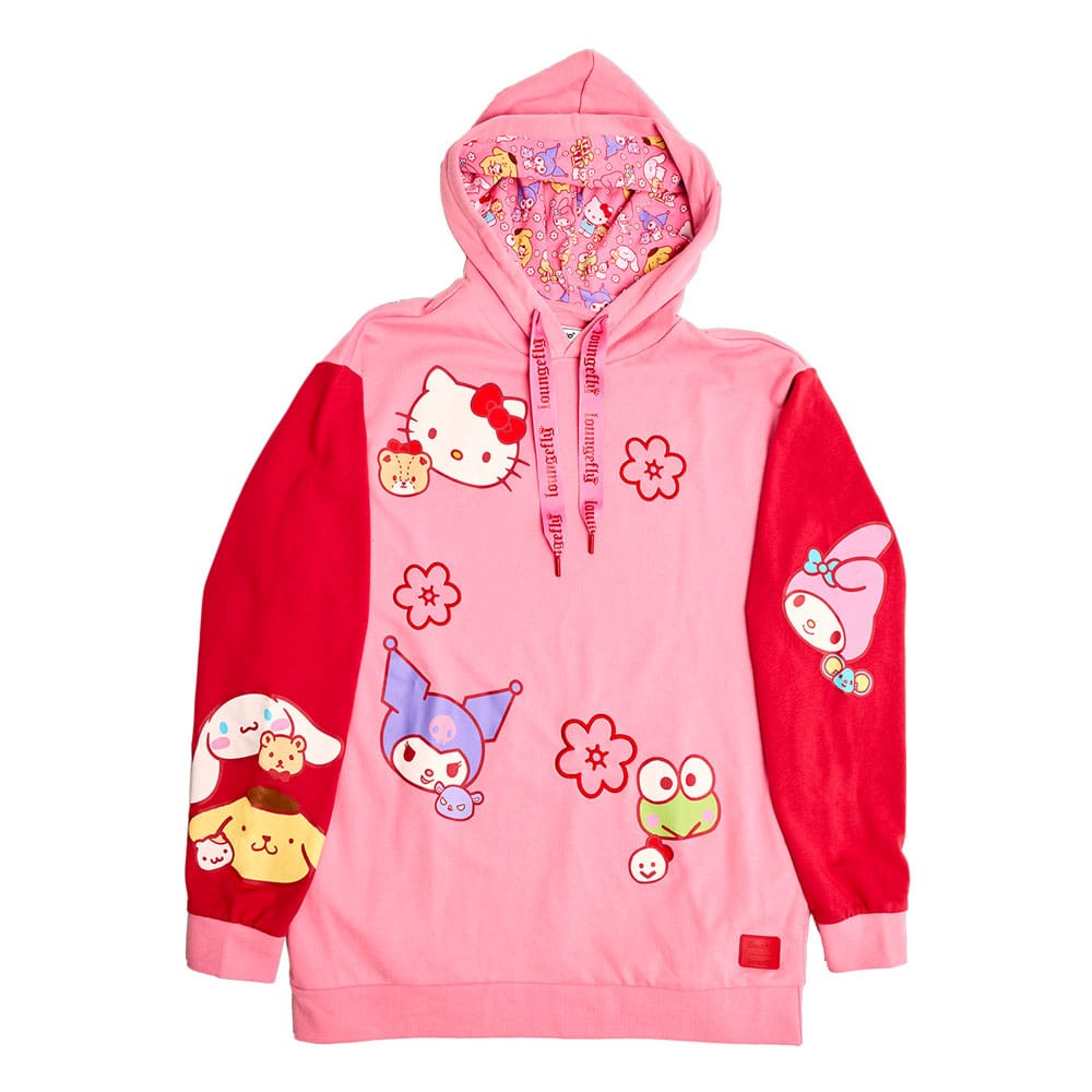 AUF BESTELLUNG Sanrio von Loungefly Hoodie Pullover Unisex Sanrio &amp; Friends Größe S *SONDERPREIS*