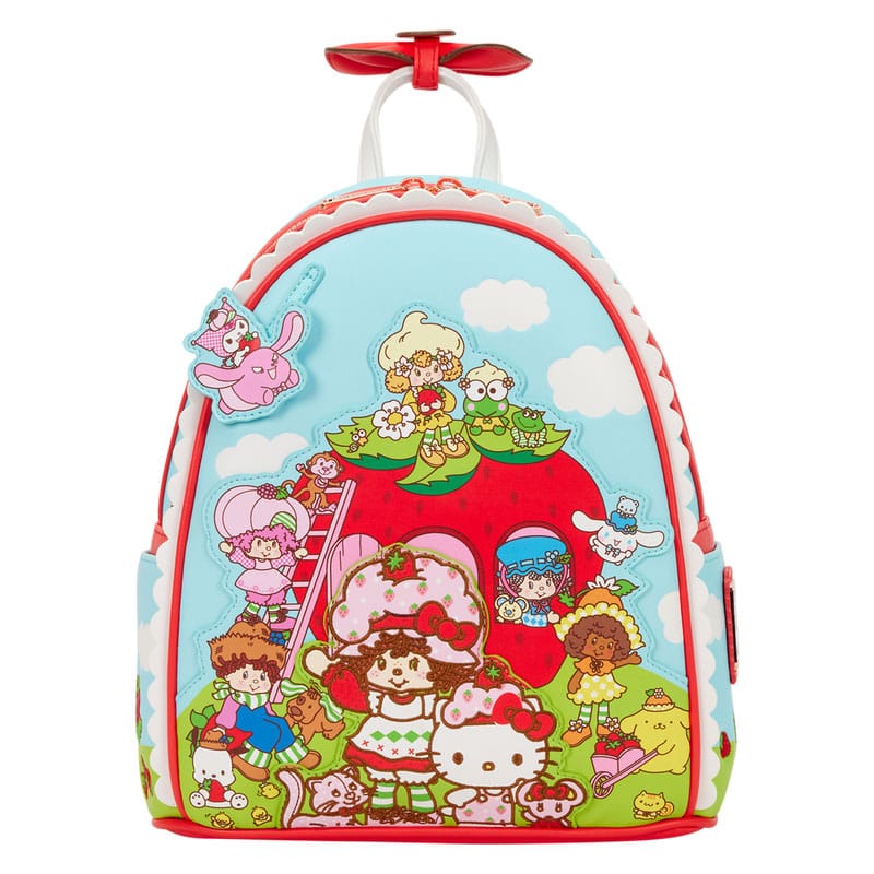 Auf Bestellung gefertigt: Sanrio by Loungefly Mini-Rucksack Erdbeerkuchen