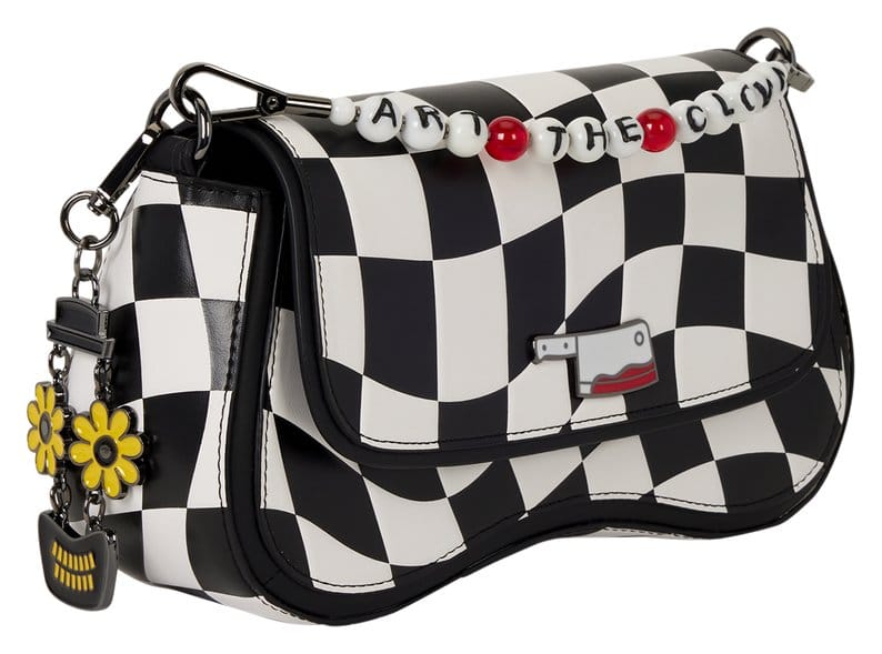 🧪 LAB | SU ORDINAZIONE Terrifier by Loungefly Crossbody Bag Art the Clown Checkered
