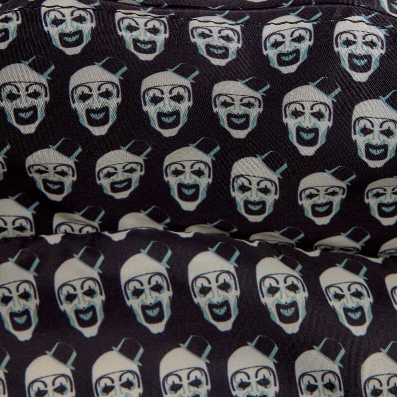 🧪 LAB | SU ORDINAZIONE Terrifier by Loungefly Crossbody Bag Art the Clown Checkered