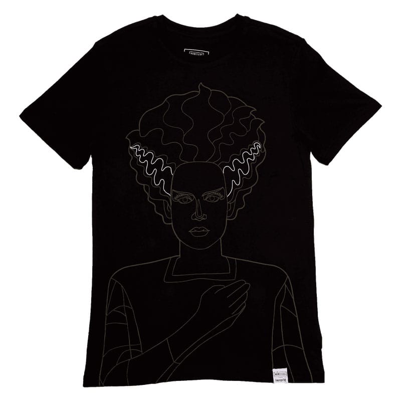 SU ORDINAZIONE Universal Monsters by Loungefly Tee T-Shirt Unisex Bride of Frankenstein Size S