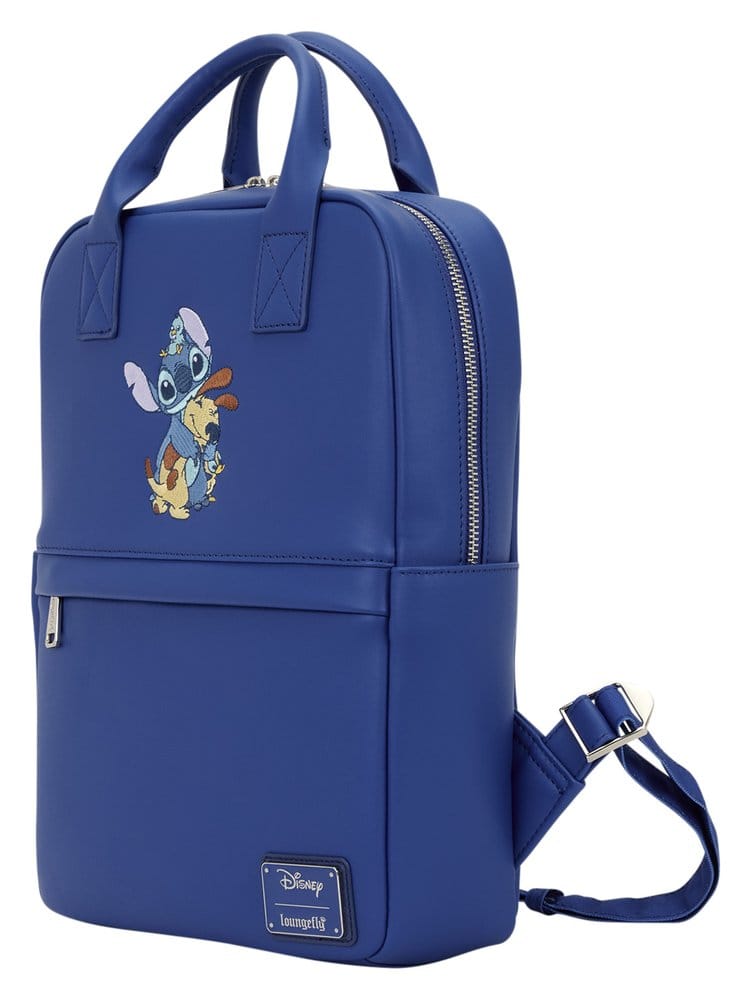 🧪 LAB | SU ORDINAZIONE Disney by Loungefly Midi Backpack Lilo & Stitch Animal Friends 
