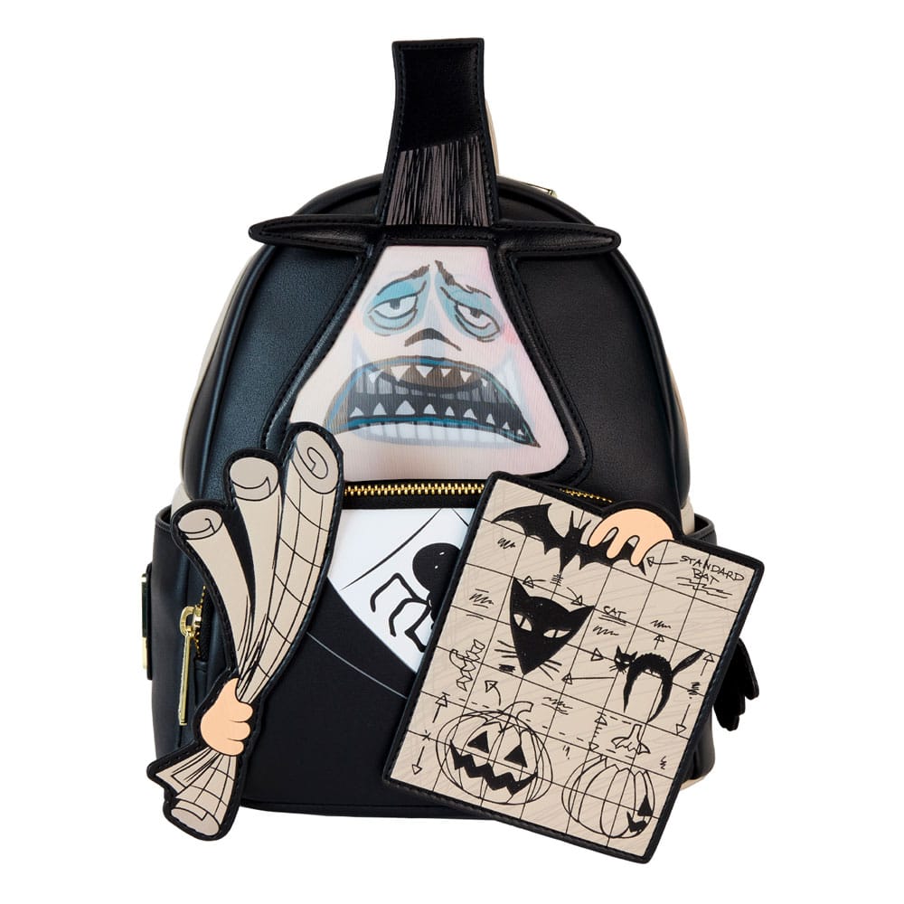 SU ORDINAZIONE Nightmare before Christmas by Loungefly Mini Backpack Major with Halloween Plans Cosplay *PREZZO SPECIALE*