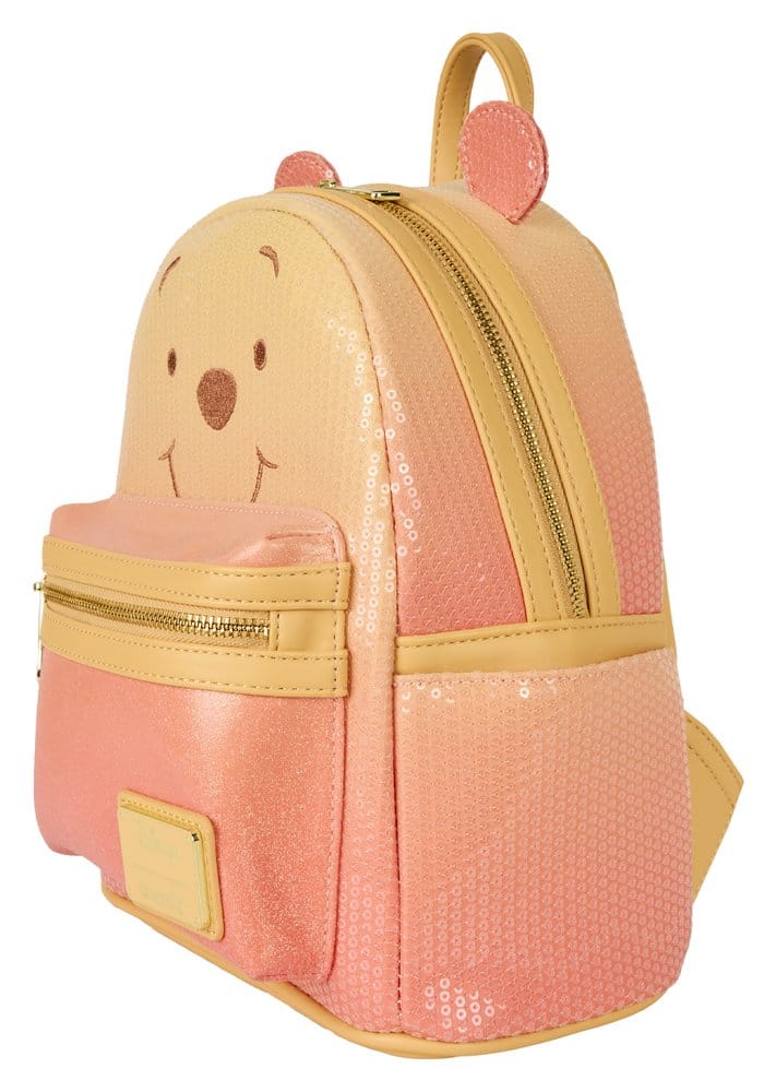 🧪 LAB | SU ORDINAZIONE Winnie the Pooh by Loungefly Mini Backpack Sequin Glitter