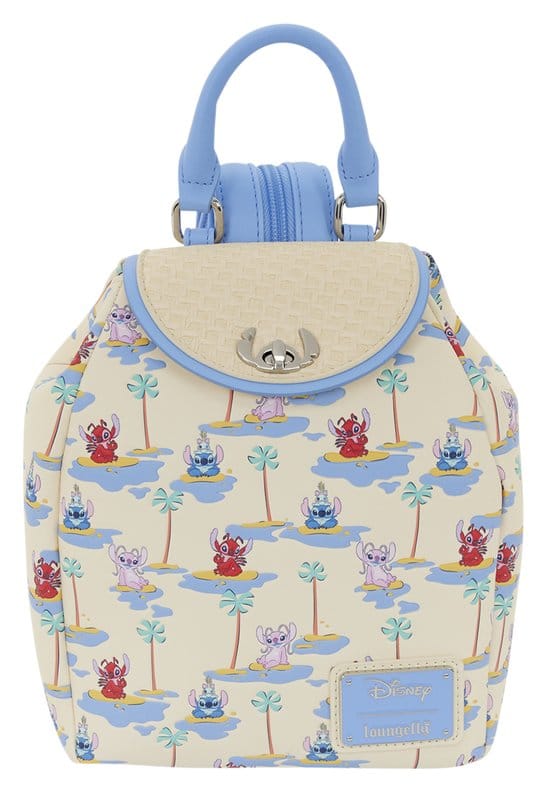 🧪 LAB | SU ORDINAZIONE Lilo & Stitch by Loungefly Micro Backpack Stitch, Angel, & Leroy