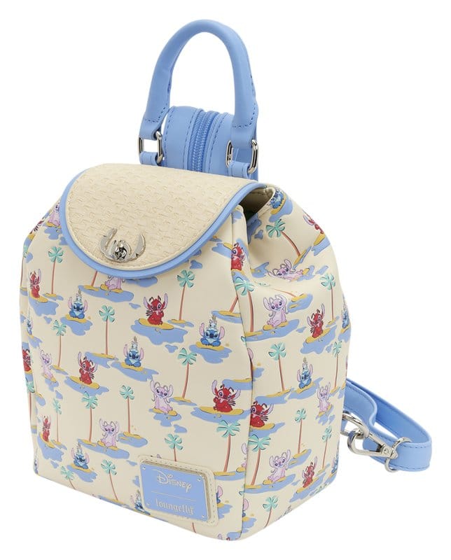 🧪 LAB | SU ORDINAZIONE Lilo & Stitch by Loungefly Micro Backpack Stitch, Angel, & Leroy