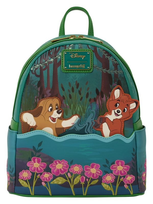 🧪 LAB | SU ORDINAZIONE Disney by Loungefly Mini Backpack The Fox and the Hound