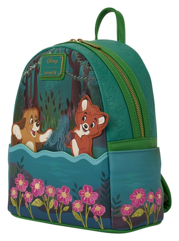 🧪 LAB | SU ORDINAZIONE Disney by Loungefly Mini Backpack The Fox and the Hound