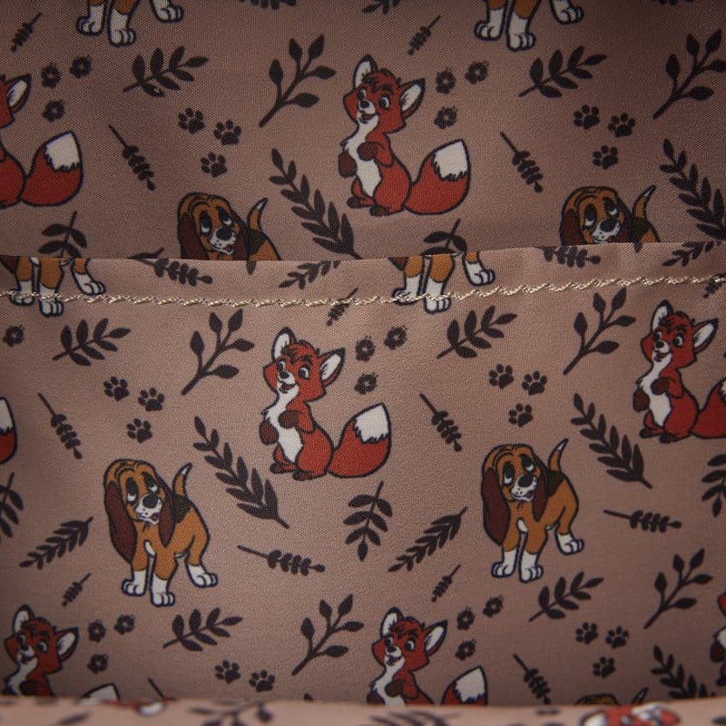 🧪 LAB | SU ORDINAZIONE Disney by Loungefly Mini Backpack The Fox and the Hound