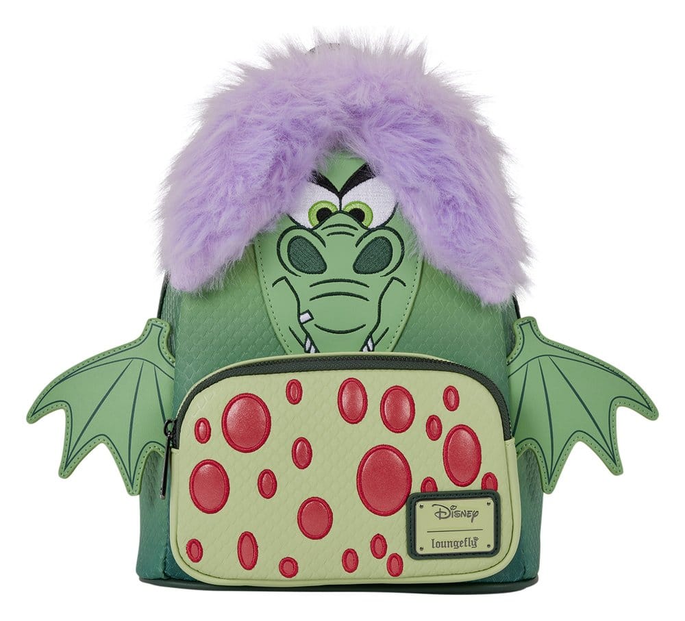 🧪 LAB | SU ORDINAZIONE The Sword in the Stone by Loungefly Mini Backpack Madam Mim Dragon
