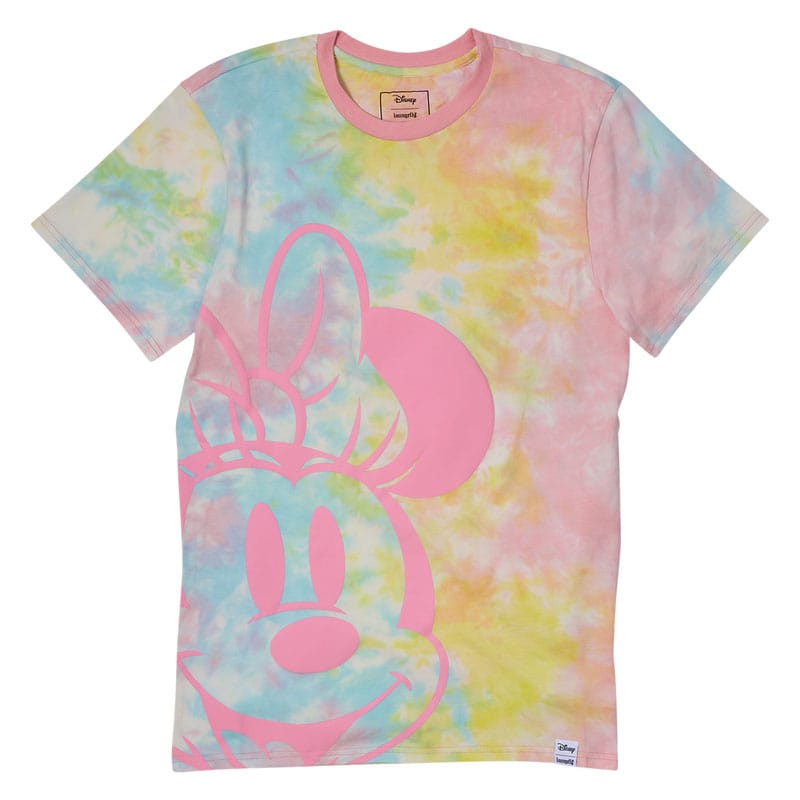 SU ORDINAZIONE Disney by Loungefly Tee T-Shirt Unisex Minnie Mouse Tie Die Size XXL *PREZZO SPECIALE*