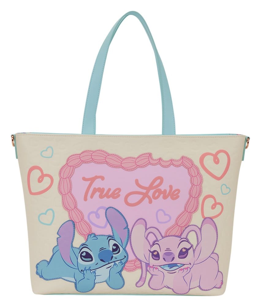 SU ORDINAZIONE Lilo & Stitch by Loungefly Canvas Tote Bag True Love