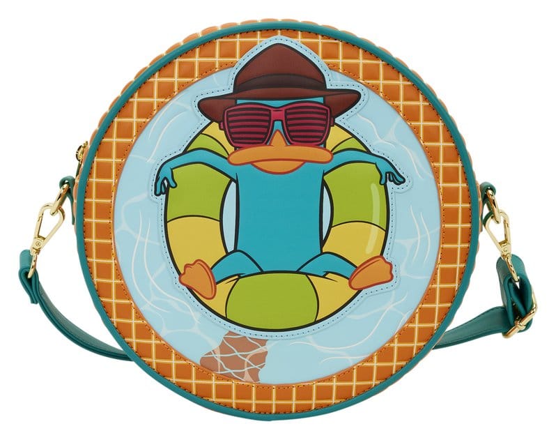 🧪 LAB | SU ORDINAZIONE Phineas & Ferb Perry the Platypus Pool Crossbody Bag