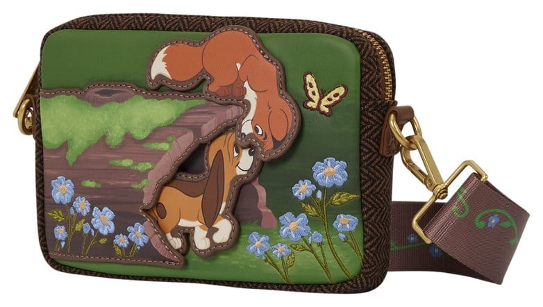 🧪 LAB | SU ORDINAZIONE The Fox and the Hound by Loungefly Canvas Tote Bag Tod & Vixey