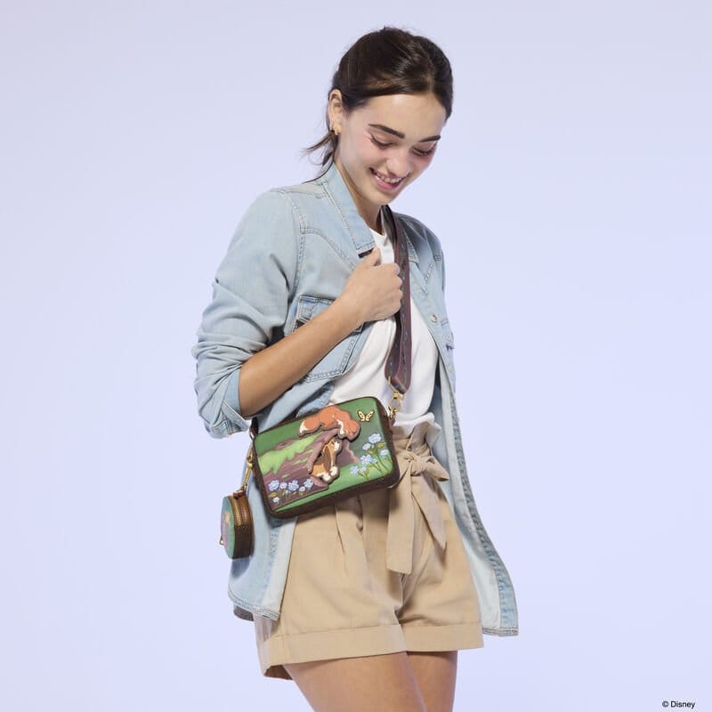🧪 LAB | SU ORDINAZIONE The Fox and the Hound by Loungefly Canvas Tote Bag Tod & Vixey