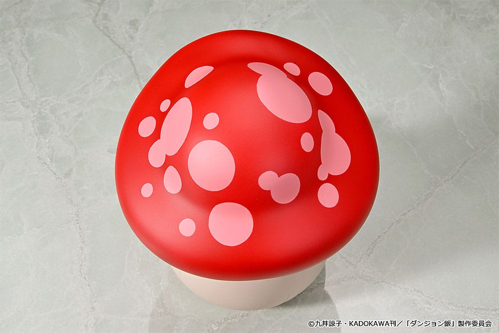 🧪 LAB | SU ORDINAZIONE Delicious in Dungeon Soft Vinyl Figur Walking Mushroom Red 15 cm 