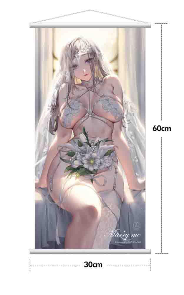PREORDINE CHIUSO 04/2025 Original IllustrationPVC Statue 1/4 Marry me Illustrated by LOVECACAO Bonus Inclusive Limited Edition 31 cm (18+)  (PREORDINE NON CANCELLABILE)