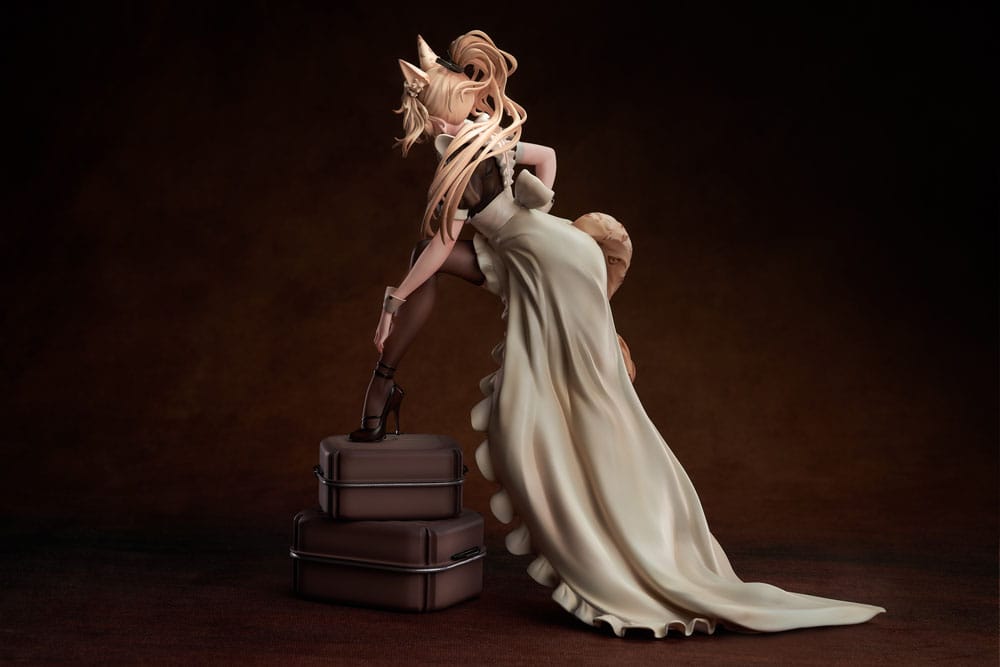 PREORDINE 06/2025 Original Character Figure 1/7 Battle Maid Different Species Leopard Cat Maria Deluxe Edition 24 cm  (PREORDINE NON CANCELLABILE)