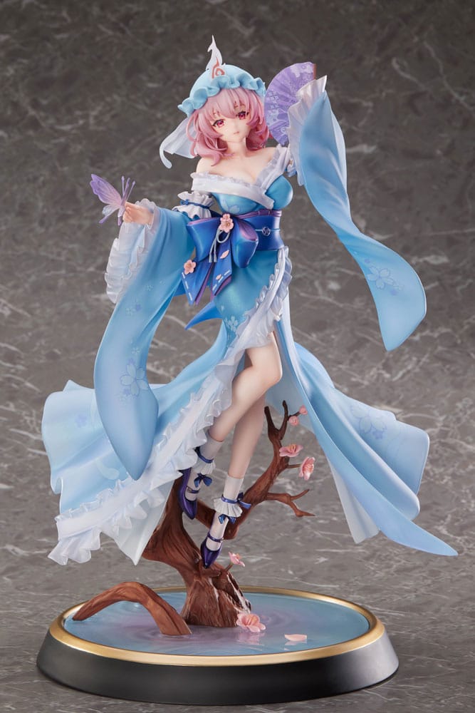 PREORDINE CHIUSO 08/2025 Touhou Project PVC Statue 1/6 Ghost From the Calamitous Nirvana Yuyuko Saigyouji Deluxe Edition 32 cm (PREORDINE NON CANCELLABILE)