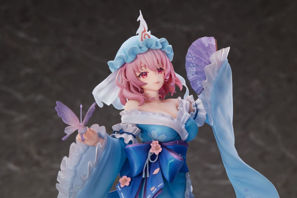 PREORDINE CHIUSO 08/2025 Touhou Project PVC Statue 1/6 Ghost From the Calamitous Nirvana Yuyuko Saigyouji Deluxe Edition 32 cm (PREORDINE NON CANCELLABILE)
