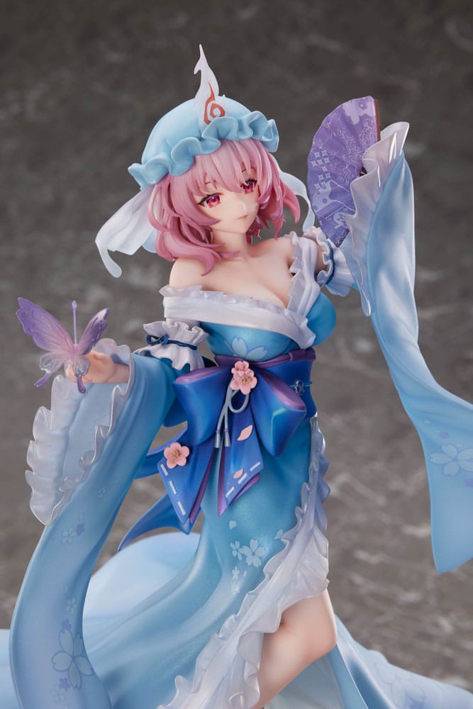 PREORDINE CHIUSO 08/2025 Touhou Project PVC Statue 1/6 Ghost From the Calamitous Nirvana Yuyuko Saigyouji Deluxe Edition 32 cm (PREORDINE NON CANCELLABILE)