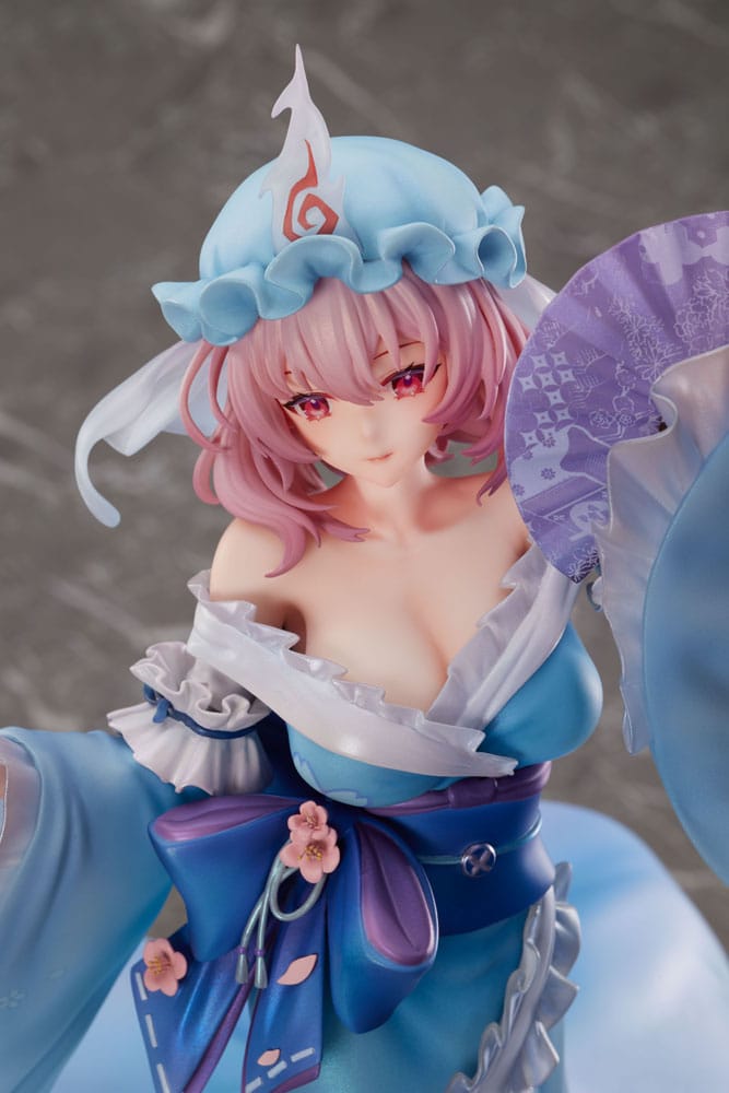 PREORDINE CHIUSO 08/2025 Touhou Project PVC Statue 1/6 Ghost From the Calamitous Nirvana Yuyuko Saigyouji Deluxe Edition 32 cm (PREORDINE NON CANCELLABILE)