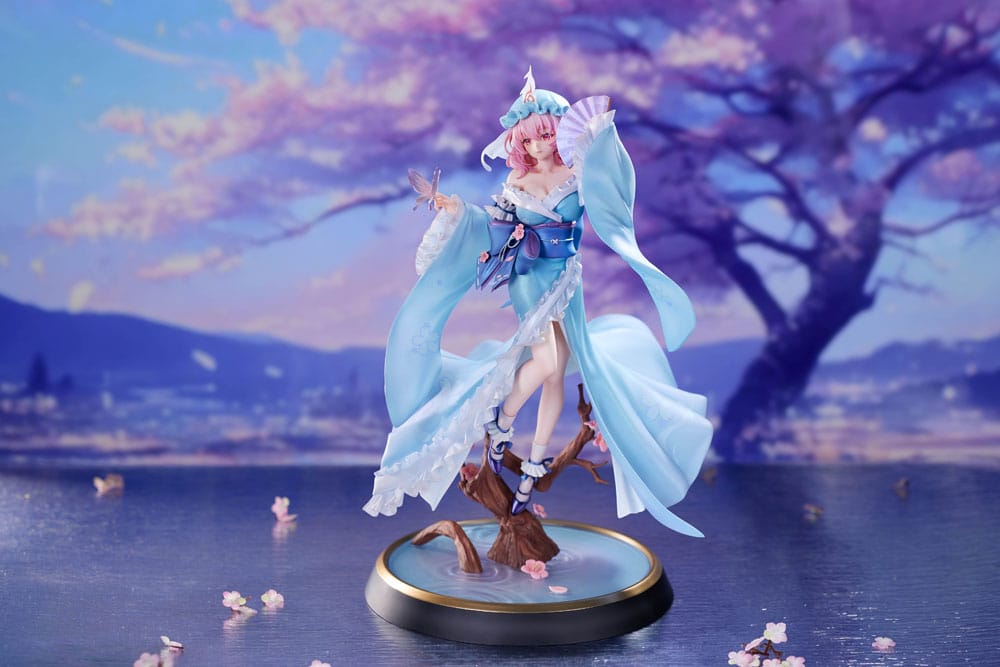PREORDINE CHIUSO 08/2025 Touhou Project PVC Statue 1/6 Ghost From the Calamitous Nirvana Yuyuko Saigyouji Deluxe Edition 32 cm (PREORDINE NON CANCELLABILE)