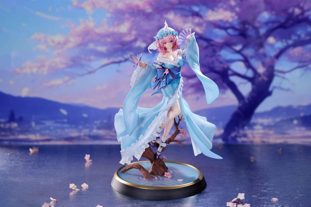 PREORDINE CHIUSO 08/2025 Touhou Project PVC Statue 1/6 Ghost From the Calamitous Nirvana Yuyuko Saigyouji Deluxe Edition 32 cm (PREORDINE NON CANCELLABILE)